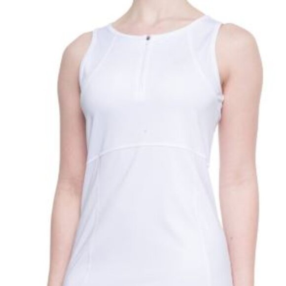 LAST White HIND Tennis Dress Tank Dress Women's X-Large Sleeveless Brand NEW - Picture 1 of 11
